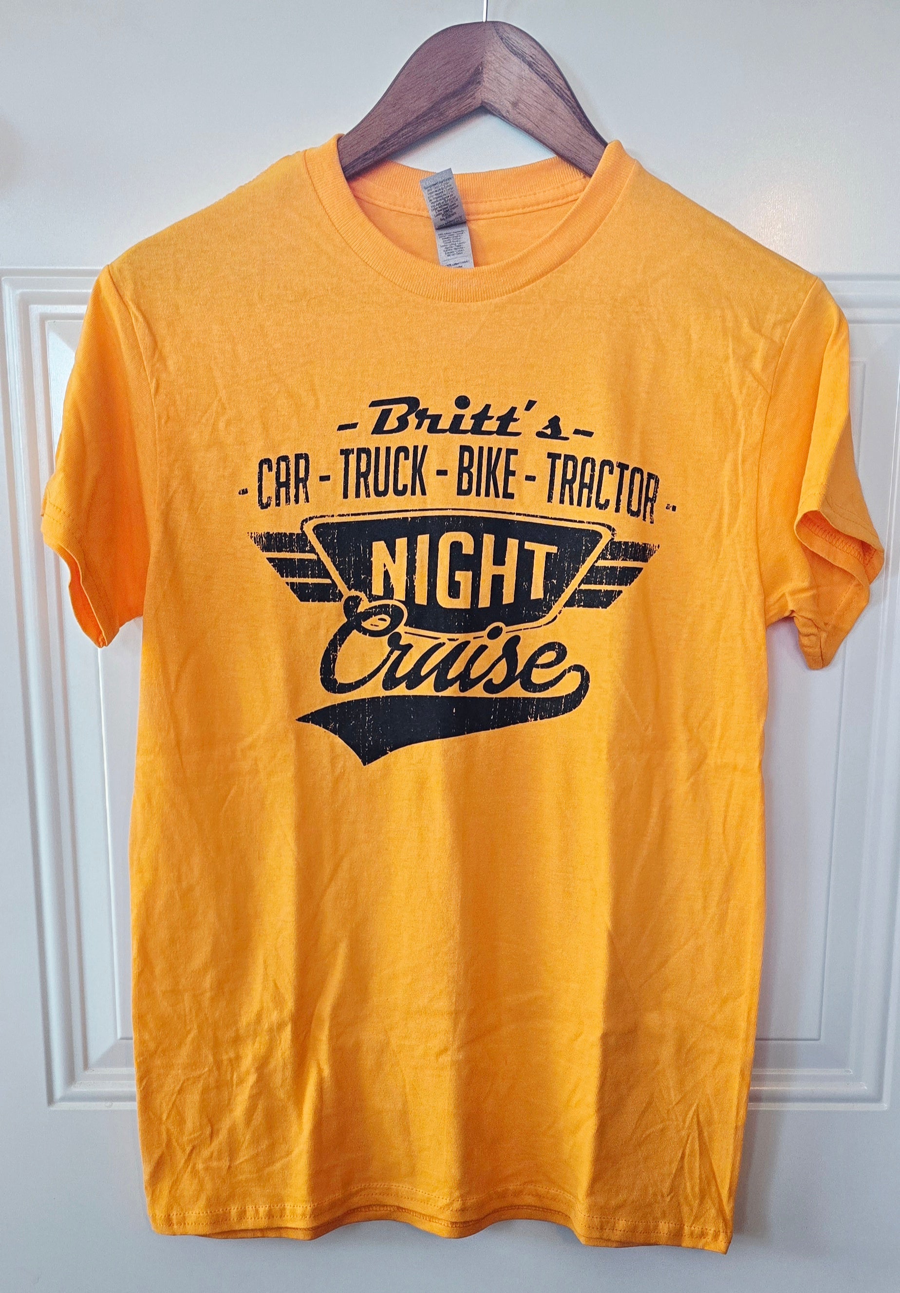Orange Short Sleeve Shirt