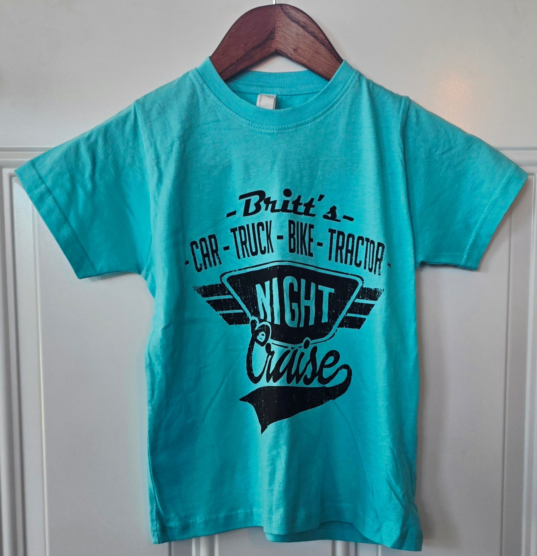 Kids Teal Short Sleeve Shirt