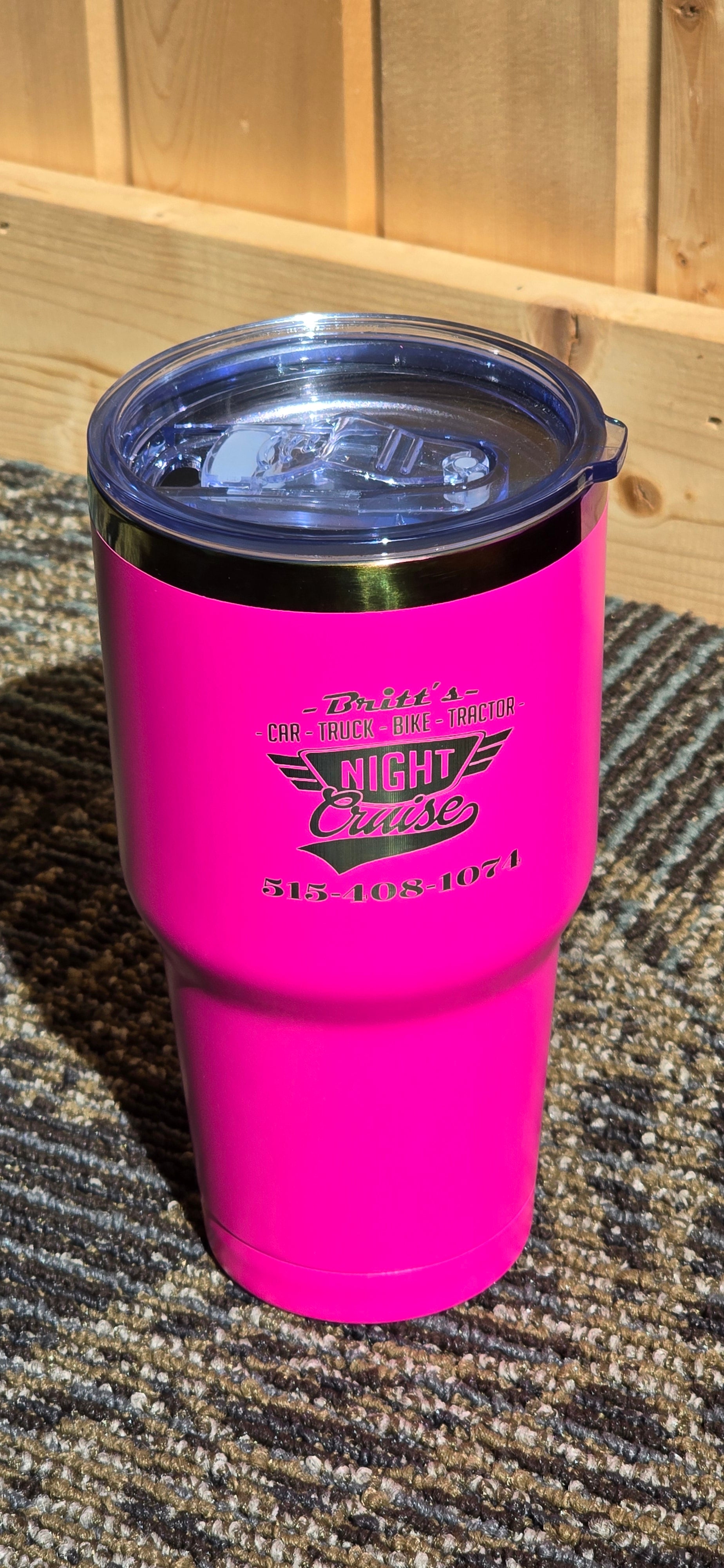 Hot Pink Tumbler